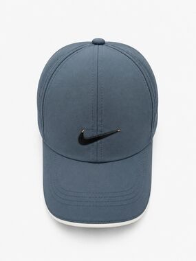 Nike Swoosh Baseball Cap in Slate Blue